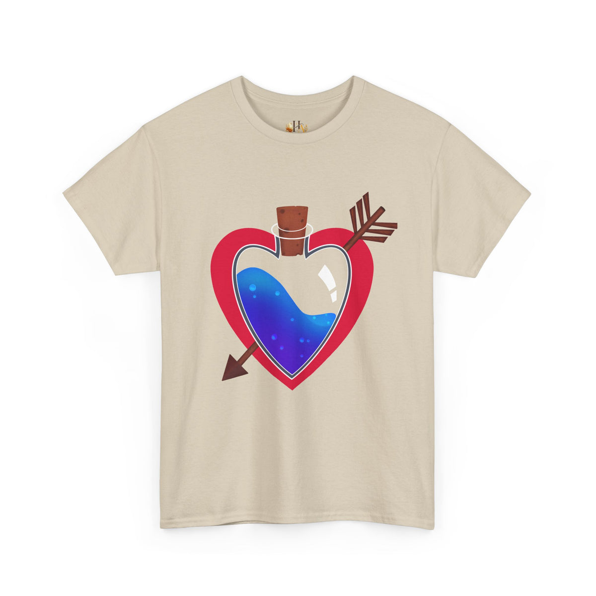 Heart Bottle - Unisex Heavy Cotton Tee