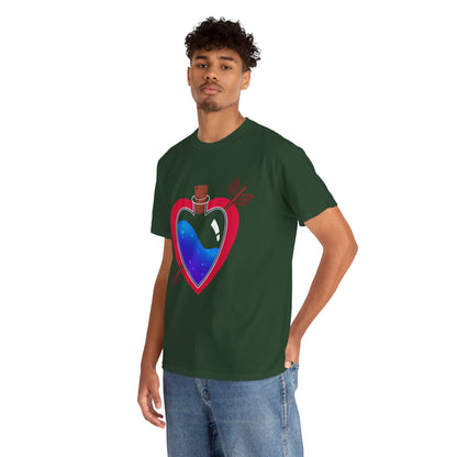Heart Bottle - Unisex Heavy Cotton Tee