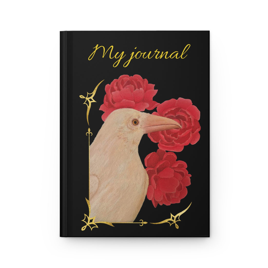 Hardcover matte journal cover: &