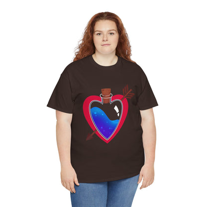 Heart Bottle - Unisex Heavy Cotton Tee