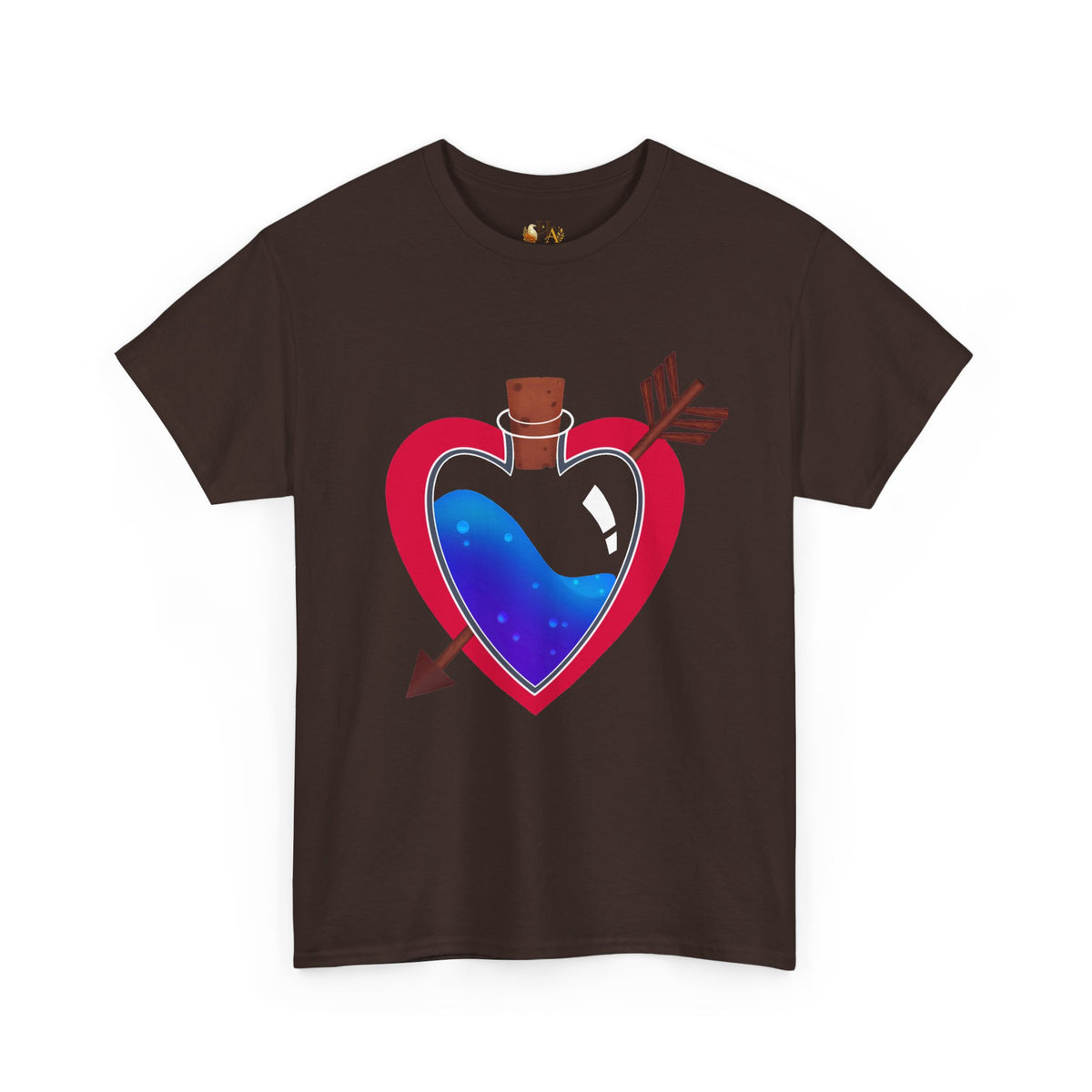 Heart Bottle - Unisex Heavy Cotton Tee
