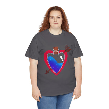 Heart Bottle - Unisex Heavy Cotton Tee