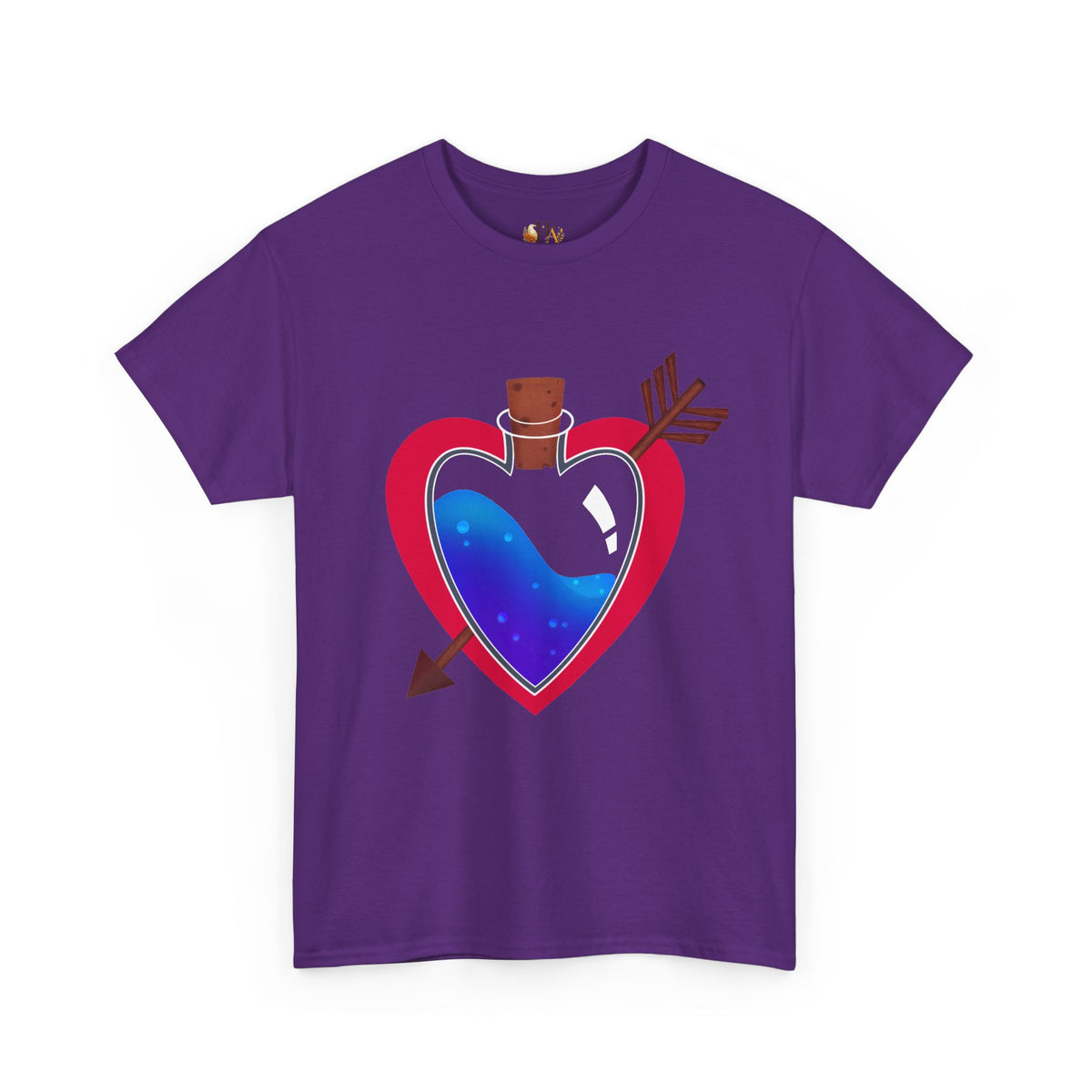 Heart Bottle - Unisex Heavy Cotton Tee