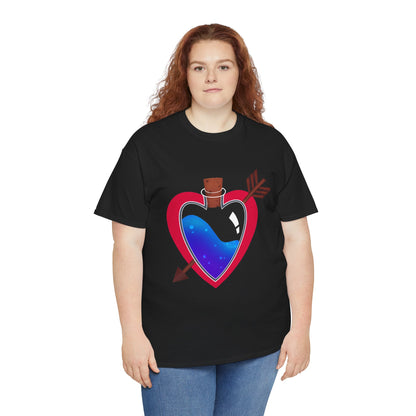 Heart Bottle - Unisex Heavy Cotton Tee