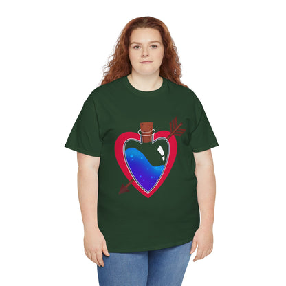 Heart Bottle - Unisex Heavy Cotton Tee