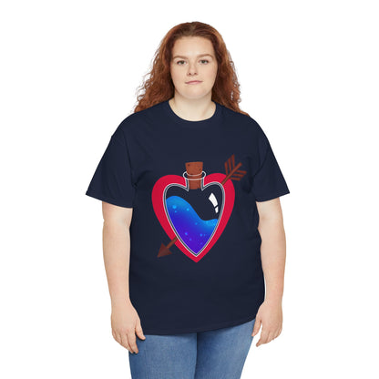 Heart Bottle - Unisex Heavy Cotton Tee