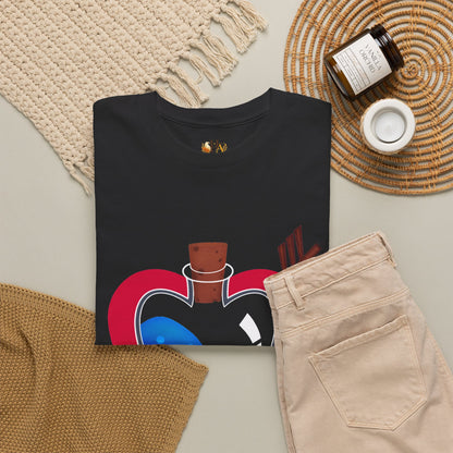 Heart Bottle - Unisex Heavy Cotton Tee