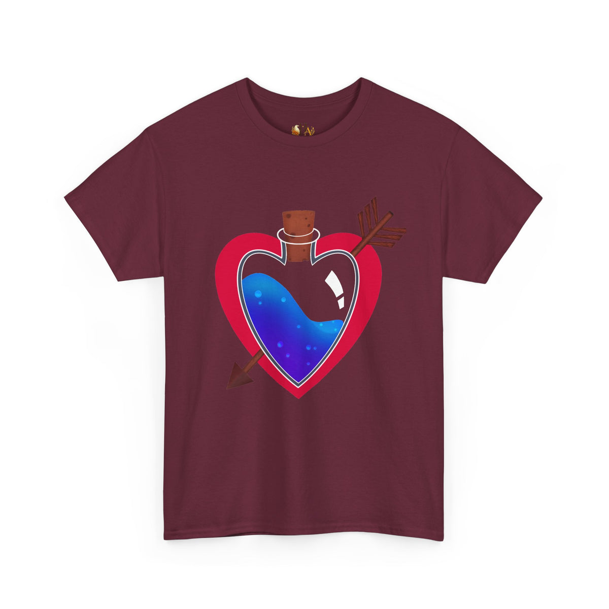 Heart Bottle - Unisex Heavy Cotton Tee